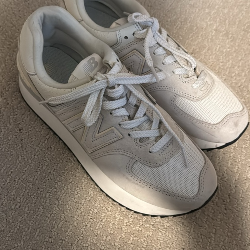 New Balance Women's White Sneakers